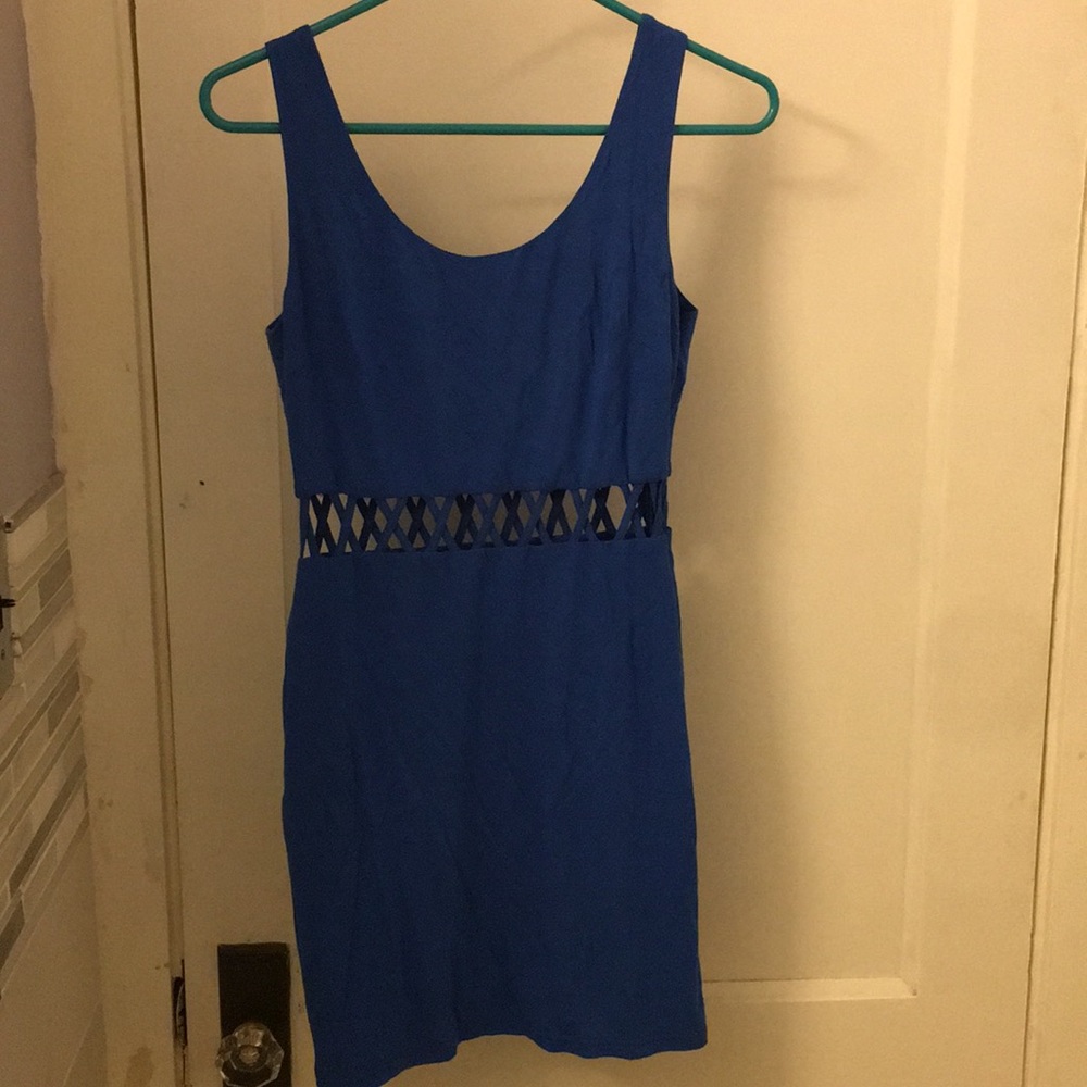 Akira Black Label blue mini dress Medium